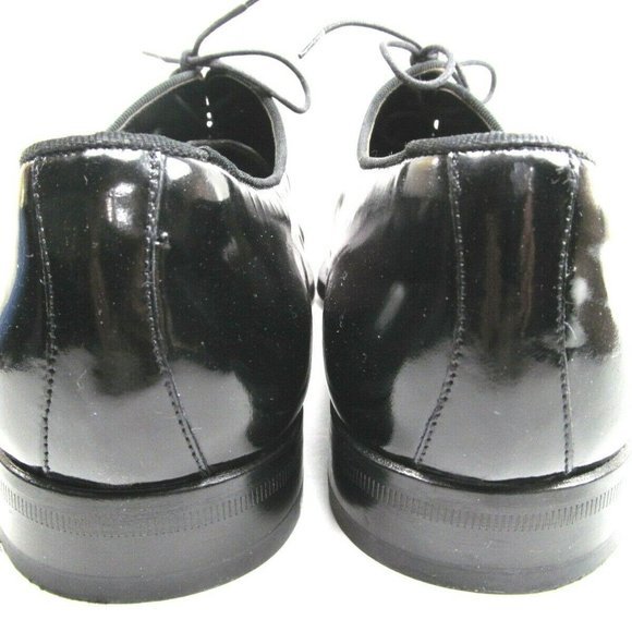 Neiman Marcus Mens Black Oxfords 8.5 M main image 8